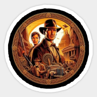 Indiana Jones Sticker